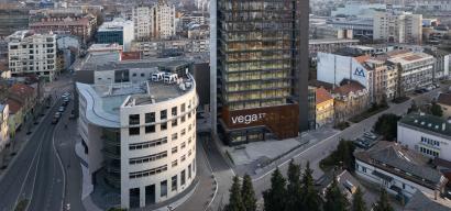 Vega IT headquarter in Novi Sad, old Open university building