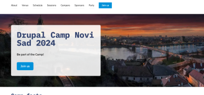 Camp website